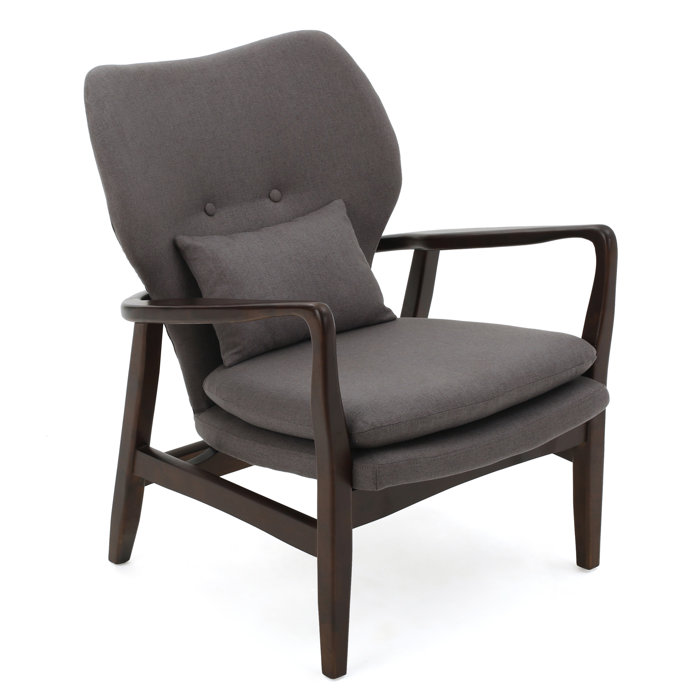 Oliver Upholstered Armchair & Reviews Wayfair.co.uk